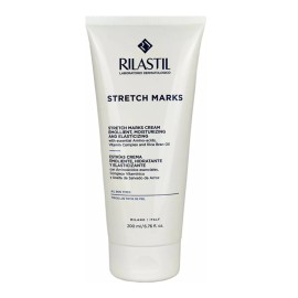 RILASTIL Strech Marks Cream Emollient, Moisturizing & Elasticizing, Προλαμβάνει & Αποτρέπει τον Σχηματισμό των Λευκών ή των Πορφυρών Ραγάδων -200ml