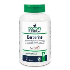 DOCTORS FORMULAS Berberine, Συμπλήρωμα Διατροφής με Χρώμιο και Βερβερίνη -60caps