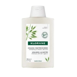 KLORANE Shampoo Lait Avoine, Σαμπουάν με Eκχύλισμα Βρώμης - 200ml