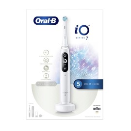 ORAL B iO Series 7 White, Ηλεκτρική Οδοντόβουρτσα Λευκή & Δώρο Θήκη Ταξιδίου