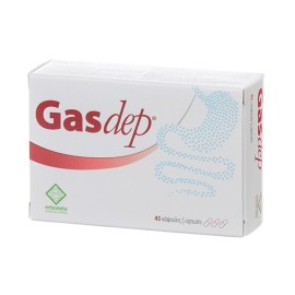 ERBOZETA Gasdep, Συμπλήρωμα Διατροφής Κατά του Μετεωρισμού & Δυσπεψίας - 45caps