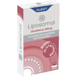 QUEST Liposomal Glutathione  500mg, Συμπλήρωμα Διατροφής με Λιποσωμική Γλουταθειόνη - 30caps