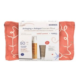 KORRES Promo Red Grape Antiageing & Antispot Sunscreen Spf50, Αντηλιακή Κρέμα Προσώπου -50ml & ΔΩΡΟ Black Pine 4D Bounce, Κρέμα Ημέρας Προσώπου -20ml & Νεσεσέρ, 1σετ