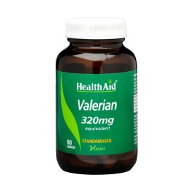 HEALTH AID Valerian Extract 320mg, Συμπλήρωμα Διατροφής με Βαλεριάνα - 60tabs