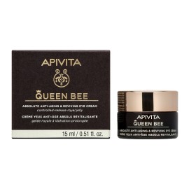 APIVITA New Queen Bee Eye Cream, Κρέμα Ματιών Απόλυτης Αντιγήρανσης & Αναζωογόνησης - 15ml