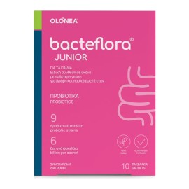 OLONEA BacteFlora Junior, Προβιοτικά για Παιδιά - 10φακελάκια