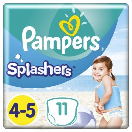 PAMPERS Splashers No 4-5 (9-15kg) - 11τμχ