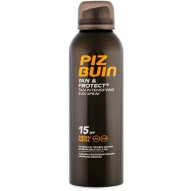 PIZ BUIN Tan & Protect Tan Intensifying Sun Spray SPF15, Αντηλιακό που Επιταχύνει τη Φυσική Διαδικασία Μαυρίσματος - 150ml