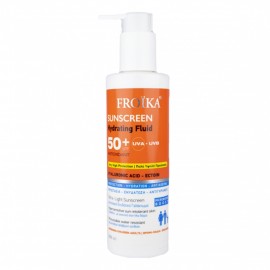 FROIKA Sunscreen Hydrating Fluid Hyaluronic, Αντιηλιακό Γαλάκτωμα Με Υαλουρονικό Οξύ Για Πρόσωπο & Σώμα SPF50+ -250ml