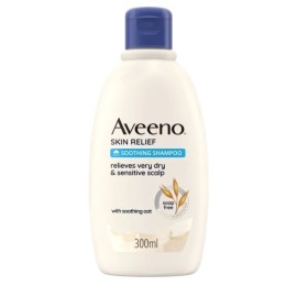 AVEENO Skin Relief Soothing Shampoo, Καταπραϋντικό Σαμπουάν για Πολύ Ξηρό & Ευαίσθητο Τριχωτό Κεφαλής - 300ml
