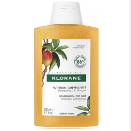 KLORANE Mangue Shampoo, Σαμπουαν με Βούτυρο Μάνγκο - 200ml