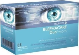 HELENVITA Blephacare Duo Μαντηλάκια Μιας Χρήσης - 14τεμ.