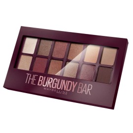 MAYBELLINE The Burgundy Bar Eyeshadows, Παλέτα Σκιών - 9,6gr