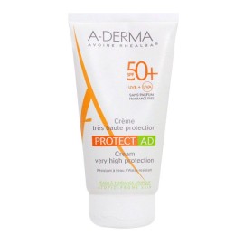 A-DERMA Protect AD SPF50+, Αντηλιακή Κρέμα Πολύ Υψηλής Προστασίας - 150ml