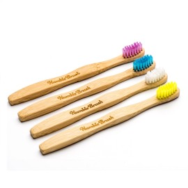 THE HUMBLE CO Humble Brush, Οδοντόβουρτσα Bamboo Παιδική - Ultra Soft - 1τεμ