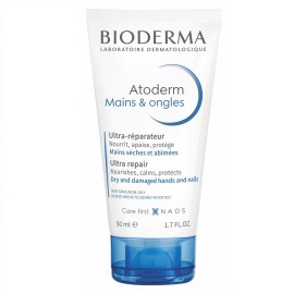 BIODERMA Atoderm Mains & Ongles, Κρέμα Χεριών Εντατικής Επανόρθωσης & Ενυδάτωσης - 50ml