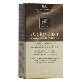 APIVITA My Color Elixir, Βαφή Μαλλιών No 8.0 -  Ξανθό Ανοιχτό 8.0