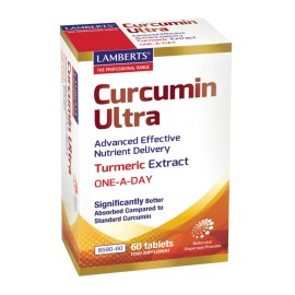 LAMBERTS Curcumin Ultra, Εκχύλισμα Κουρκουμά - 60tabs