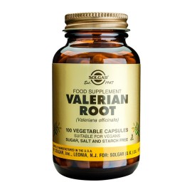 SOLGAR Valerian Root, Εκχύλισμα Ρίζας Βαλεριάνας - 100veg.caps