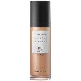 THANK YOU FARMER Be Beautiful Natural BB Cream SPF30, Sand Beige, Φυσική ΒΒ Κρέμα με Απαλή Υφή - 40ml