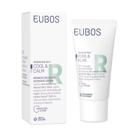 EUBOS Cool & Calm Redness Relieving Intensive Cream, Καταπραϋντική Κρέμα Νύχτας για την Ερυθρότητα - 30ml