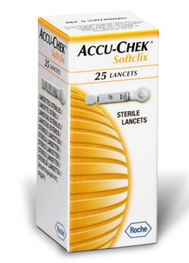 ROCHE Accu - Chek Softclix Lancets - 25 βελόνες