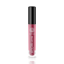 GARDEN Liquid Lipstick Matte Long Lasting, Dark Cherry 06, Υγρό Ματ Κραγιόν Μακράς Διαρκείας - 4ml