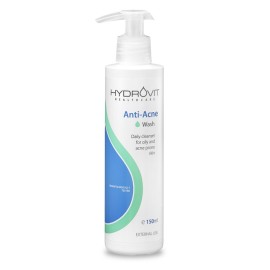 HYDROVIT Anti-Acne Wash, Kαθαριστικό για Λιπαρό με Τάση Ακμής ή Ακνεϊκό Δέρμα - 150ml