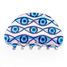 NOVITA Evil Eye, Κλάμερ για Μαλλιά με Μπλε Ματάκια -1τεμ