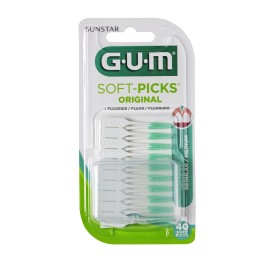 GUM Soft-Picks Original, 632, Medium, Εύκαμπτα Μεσοδόντια Βουρτσάκια - 40τεμ