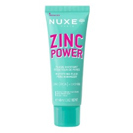 NUXE Zinc Power Mattifying Fluic Pore Minimizer, Κρέμα για Μείωση Πόρων -40ml