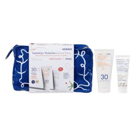 KORRES Promo  Yoghurt Hydrating + Protective Suncare Ritual/ Sunscreen Face Cream SPF30, Αντηλιακή Κρέμα Προσώπου -50ml & ΔΩΡΟ Cream Cleanser, Αφρώδης Κρέμα Καθαρισμού -20ml & Νεσεσέρ -1σετ