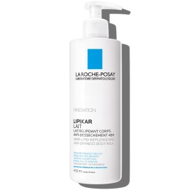 LA ROCHE POSAY Lipikar Lait, Γαλάκτωμα Σώματος Εμπλουτισμένο με Λιπίδια - 400ml