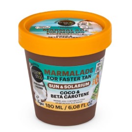 NATURA SIBERICA Organic Shop Paradise Found Coco & Beta Carotene, Μαρμελάδα Σώματος για Ενίσχυση Μαυρίσματος -180ml