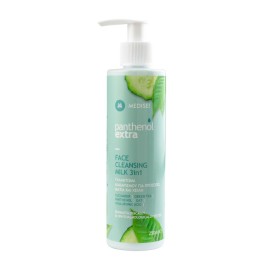 PANTHENOL EXTRA Face Cleansing Milk 3in1, Απαλό Γαλάκτωμα Καθαρισμού - 250ml