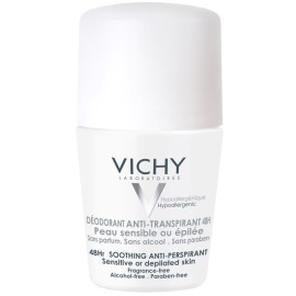 VICHY Deodorant Roll-On 48h, Αποσμητικό Για Ευαίσθητες Επιδερμίδες - 50ml