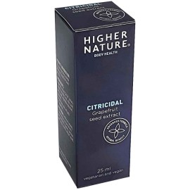 HIGHER NATURE Citricidal, Εκχύλισμα Σπόρων Grapefruit - 25ml