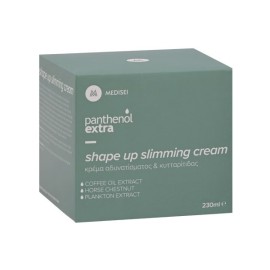 PANTHENOL EXTRA Shape Up Slimming Cream, Κρέμα Σώματος για Στοχευμένη Δράση στις Περιοχές με Συσσώρευση Λίπους & Όψη Φλοιού Πορτοκαλιού - 230ml