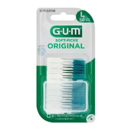 GUM Soft-Picks Original, 634, Large, Εύκαμπτα Μεσοδόντια Βουρτσάκια - 50τεμ