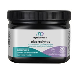 MY ELEMENTS Electrolytes, Συμπλήρωμα Διατροφής Ηλεκτρολυτών με Κάλιο, Νάτριο, Χλώριο & Μαγνήσιο - 20αναβρ. δισκία