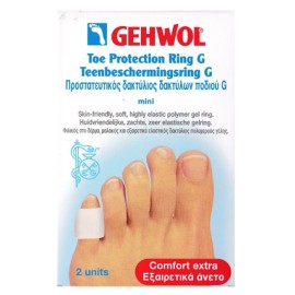 GEHWOL Toe Protection Ring G, Προστατευτικός Δακτύλιος Δακτύλων Ποδιού Mini - 2τεμ