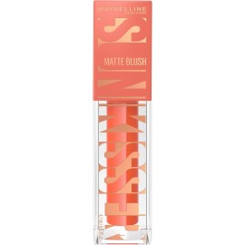 MAYBELLINE Sunkisser Matte Βlush, 34 Peachy Quench, Ματ Ρουζ σε Υγρή Μορφή - 4.7ml