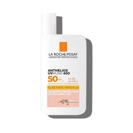 LA ROCHE POSAY Anthelios UVmune 400 Tinted Fluide SPF50+, Αντηλιακή Λεπτόρρευστη Κρέμα Προσώπου με Χρώμα - 50ml