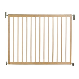 MUNCHKIN Extending Wooden Wallfix Gate 0-24m, Πόρτα Ασφαλείας με Εύκολο Κλείσιμο -1τεμ