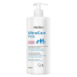 FROIKA UltraCare Milk, Ενυδατικό Καταπραϋντικό Γαλάκτωμα Αναπλήρωσης Λιπιδίων για Πρόσωπο & Σώμα -750ml