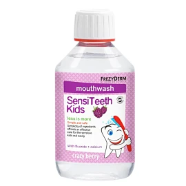 FREZYDERM Sensiteeth Kids Mouthwash, Στοματικό Διάλυμα για Παιδιά - 250ml