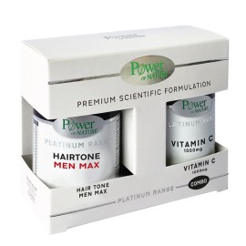 POWER OF NATURE Hairtone Men Max - 30caps & ΔΩΡΟ Vitamin C 1000mg - 20tabs