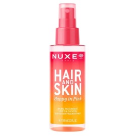 NUXE Happy in Pink Body & Hair Mist, Αρωματικό Mist για Σώμα & Μαλλιά με Νότες από Τριαντάφυλλο, Βατόμουρο & Μόσχους -100ml