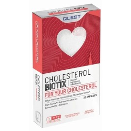 QUEST Cholesterol Biotix, Συμπήρωμα Διατροφής για Διατήρηση Φυσιολογικών Επιπέδων Χοληστερίνης - 30caps