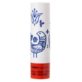 KORRES Lip Balm Wild Rose Tinted, Ενυδατική Φροντίδα για Χείλη με Άγριο Τριαντάφυλλο με Χρώμα - 4,5g